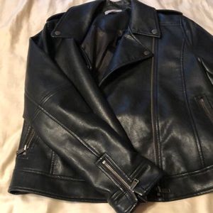 Ann Taylor - Loft faux leather jacket